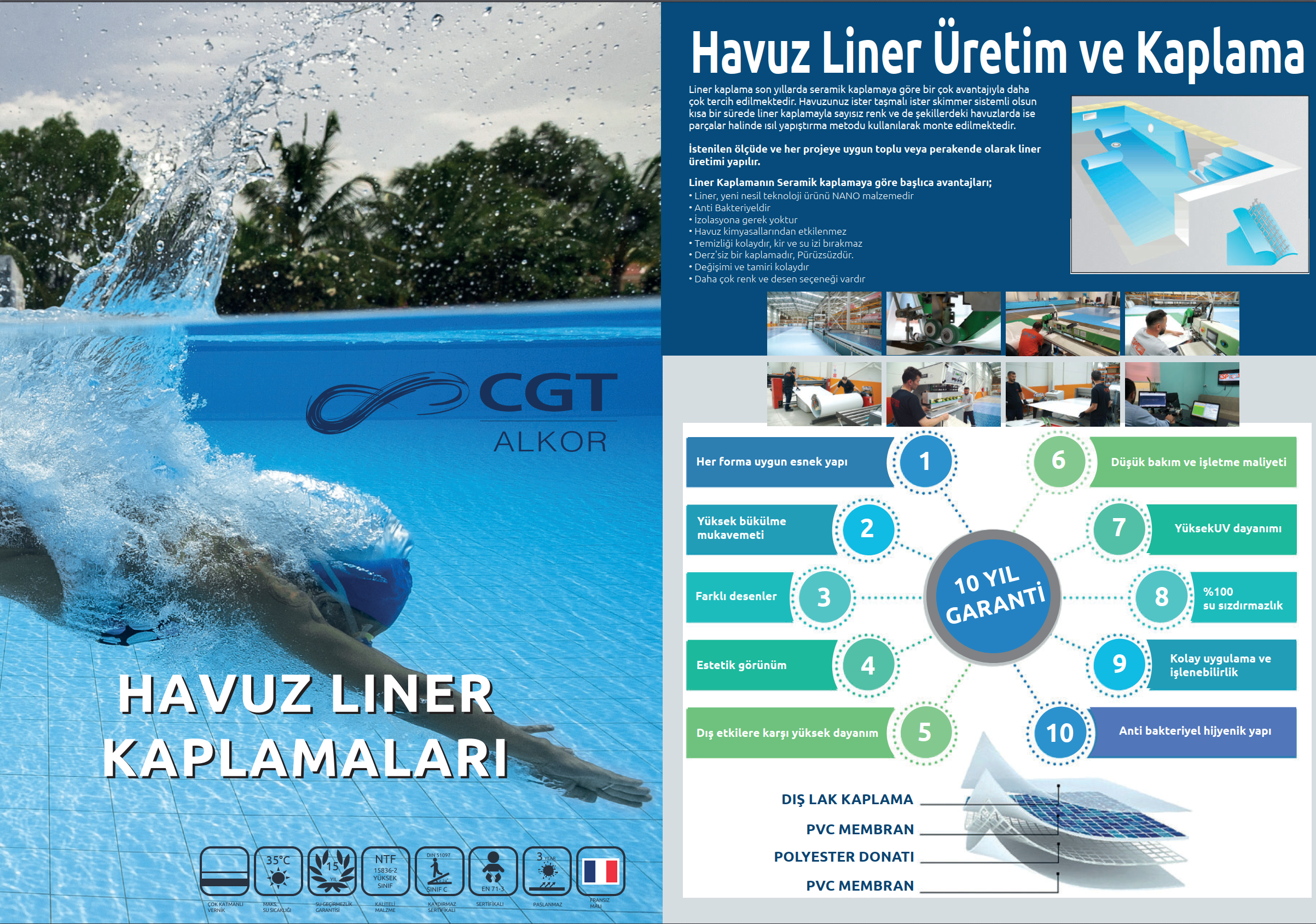 CGT Alkor liner Kaplama
